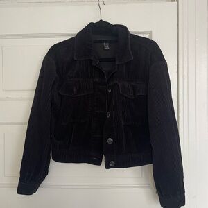 Black utility jacket